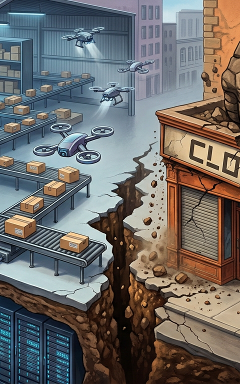 Online-vero 40% pakottaa kivijalkamyymälät leikkauksiin