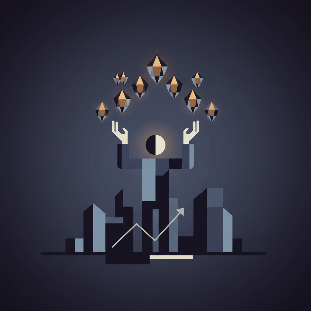 Kuvituskuva: Editorial news illustration about Talousasiantuntijat vaativat 8