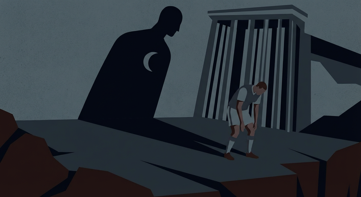 Kuvituskuva: Editorial news illustration about Turkki uhkaa vankeudella pelaa