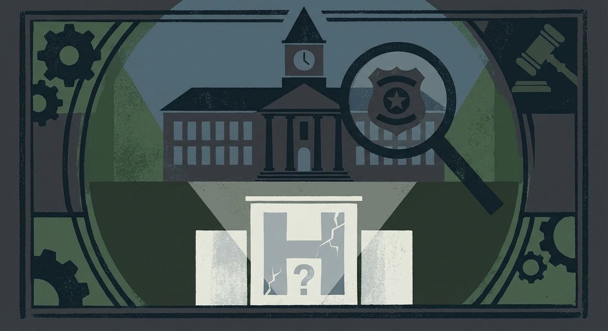 Kuvituskuva: Editorial news illustration about Poliisihallitus tutkii White H