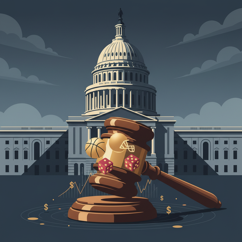 USA:n lakialoite pyrkii kieltämään urheiluvedonlyönnin ennustusmarkkinoilta