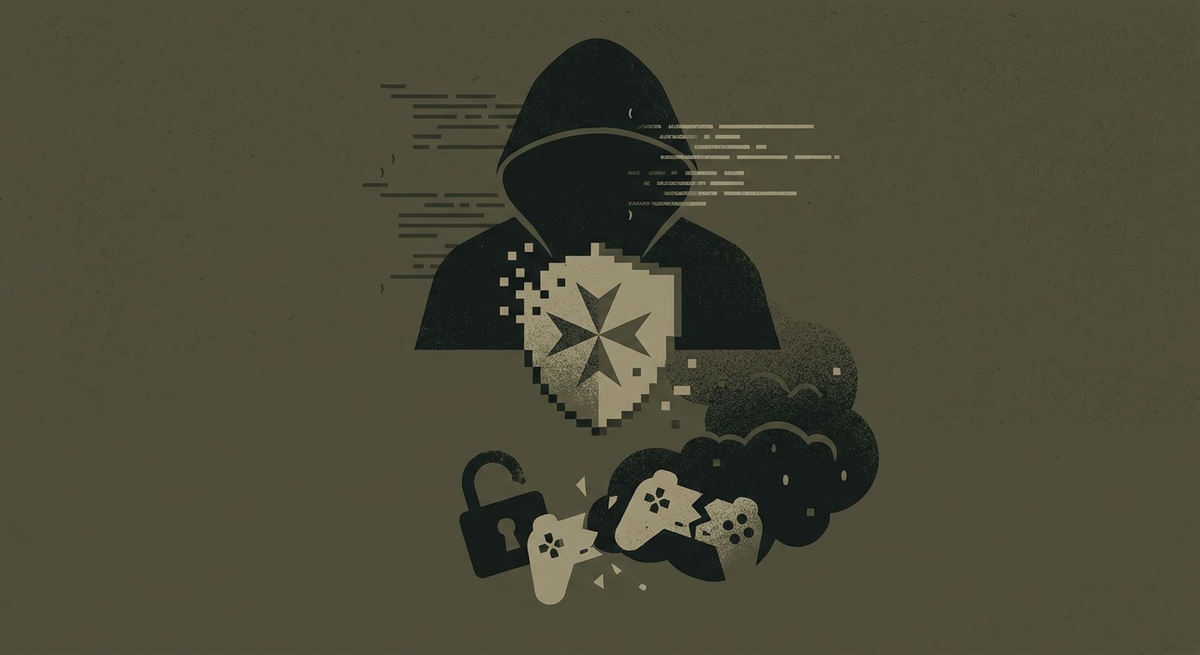 Kuvituskuva: Editorial news illustration about Hakkeri murtautui Maltan peliv